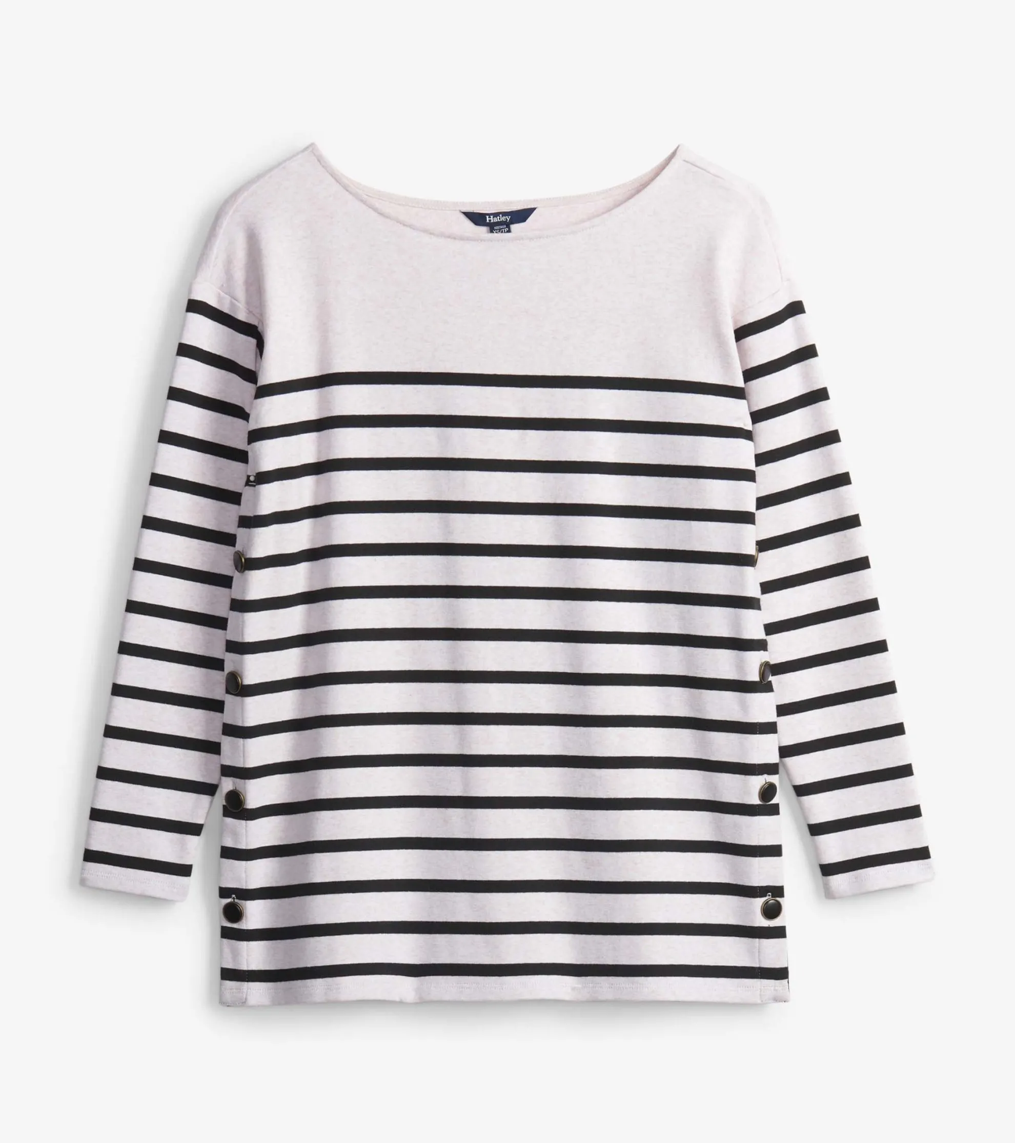 Ali Breton Top - Cream Melange Stripes Women Tops