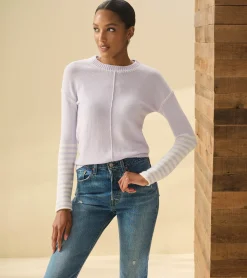 Discount Avery Sweater - Lilac Stripes Women Sweaters