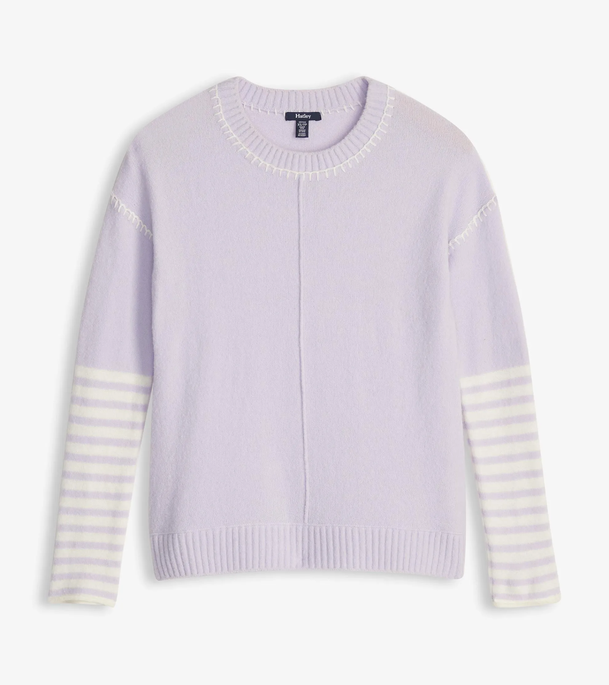 Discount Avery Sweater - Lilac Stripes Women Sweaters