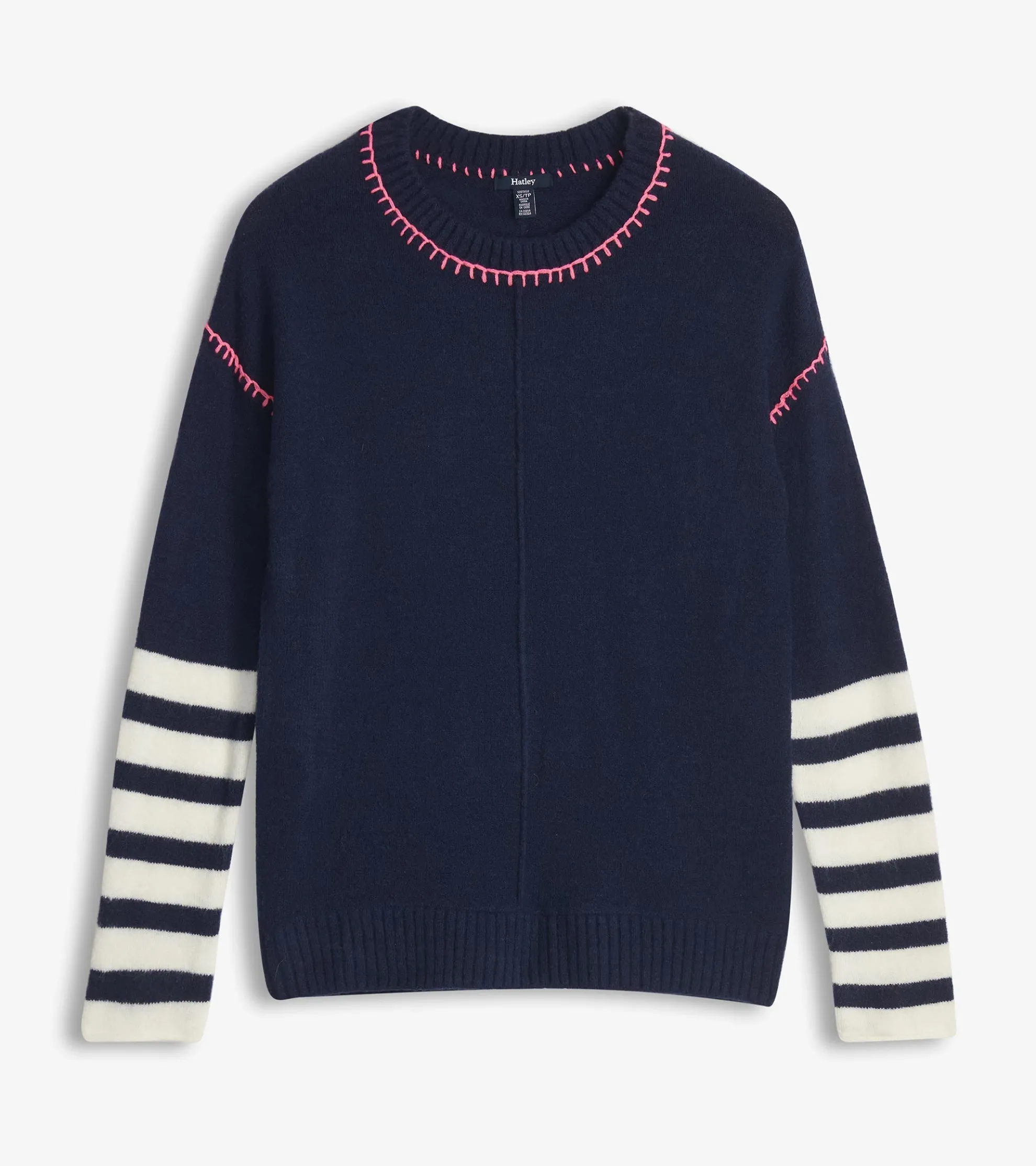 Discount Avery Sweater - Navy Stripes Women Sweaters
