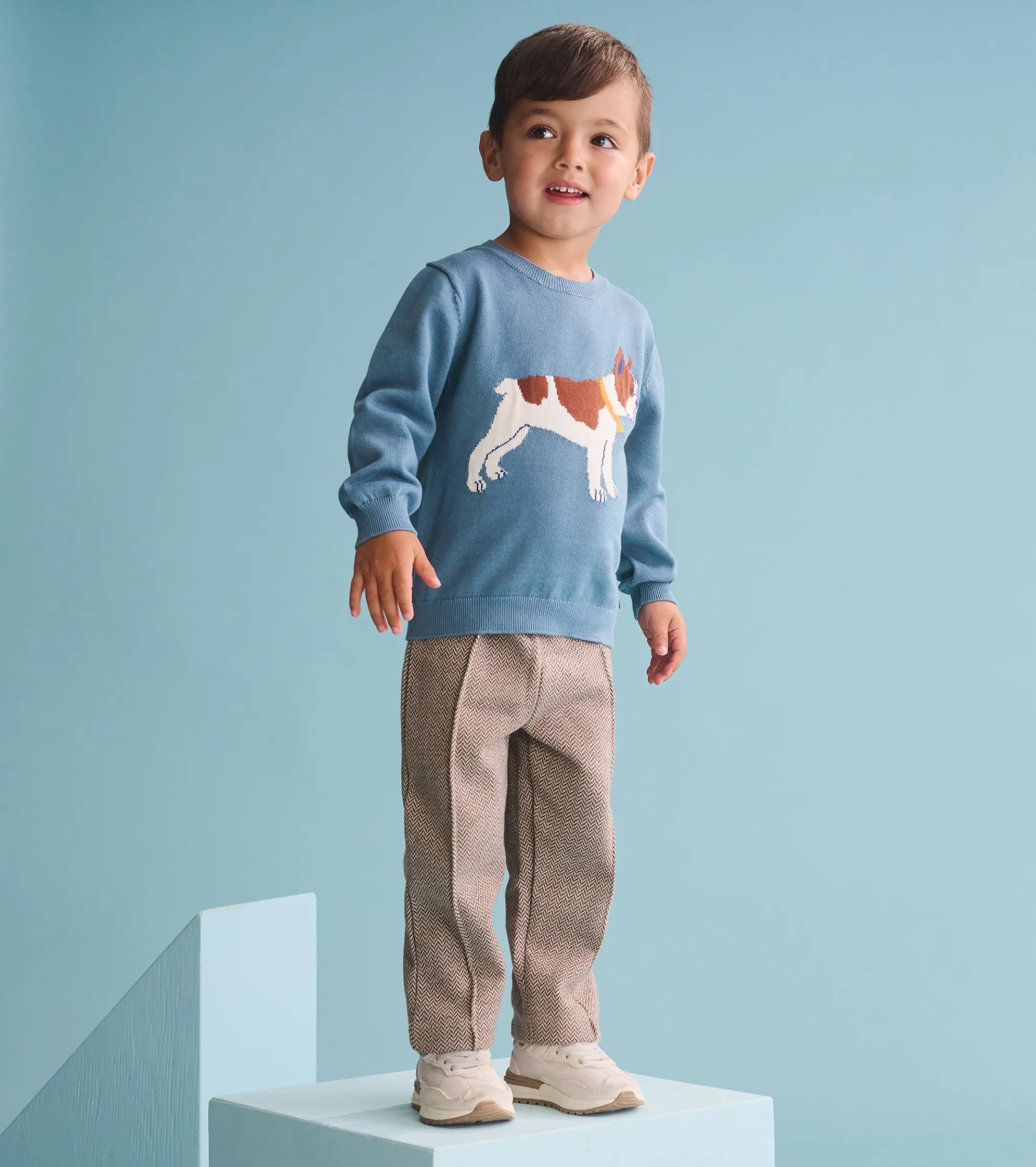 Clearance Baby & Toddler Boys Brown Sugar Herringbone Pants Bottoms