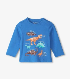 Baby & Toddler Boys Dinosaur Bones Long Sleeve T-Shirt Tops