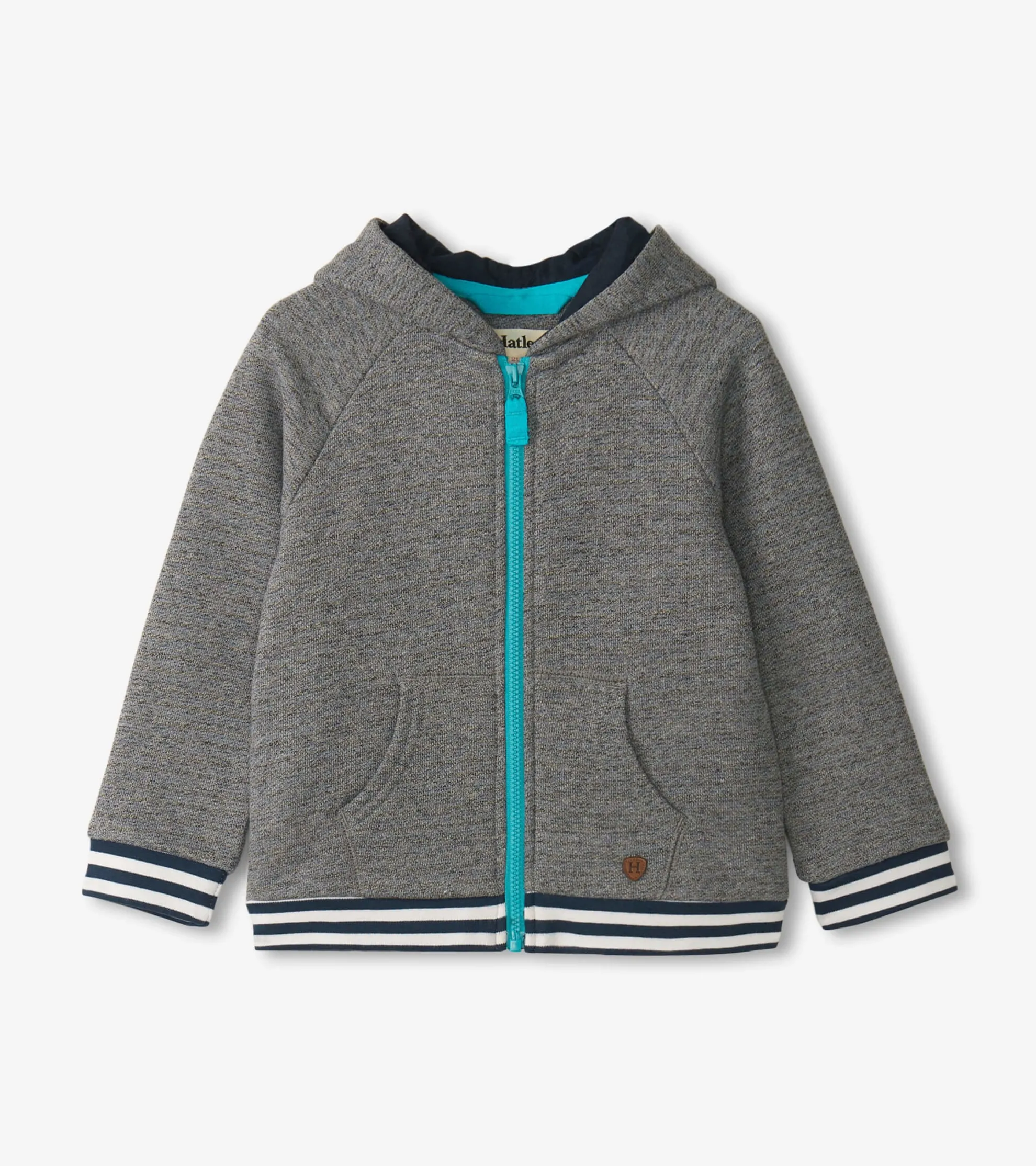 New Baby & Toddler Boys Flame Blue Zip-Up Hoodie Sweaters
