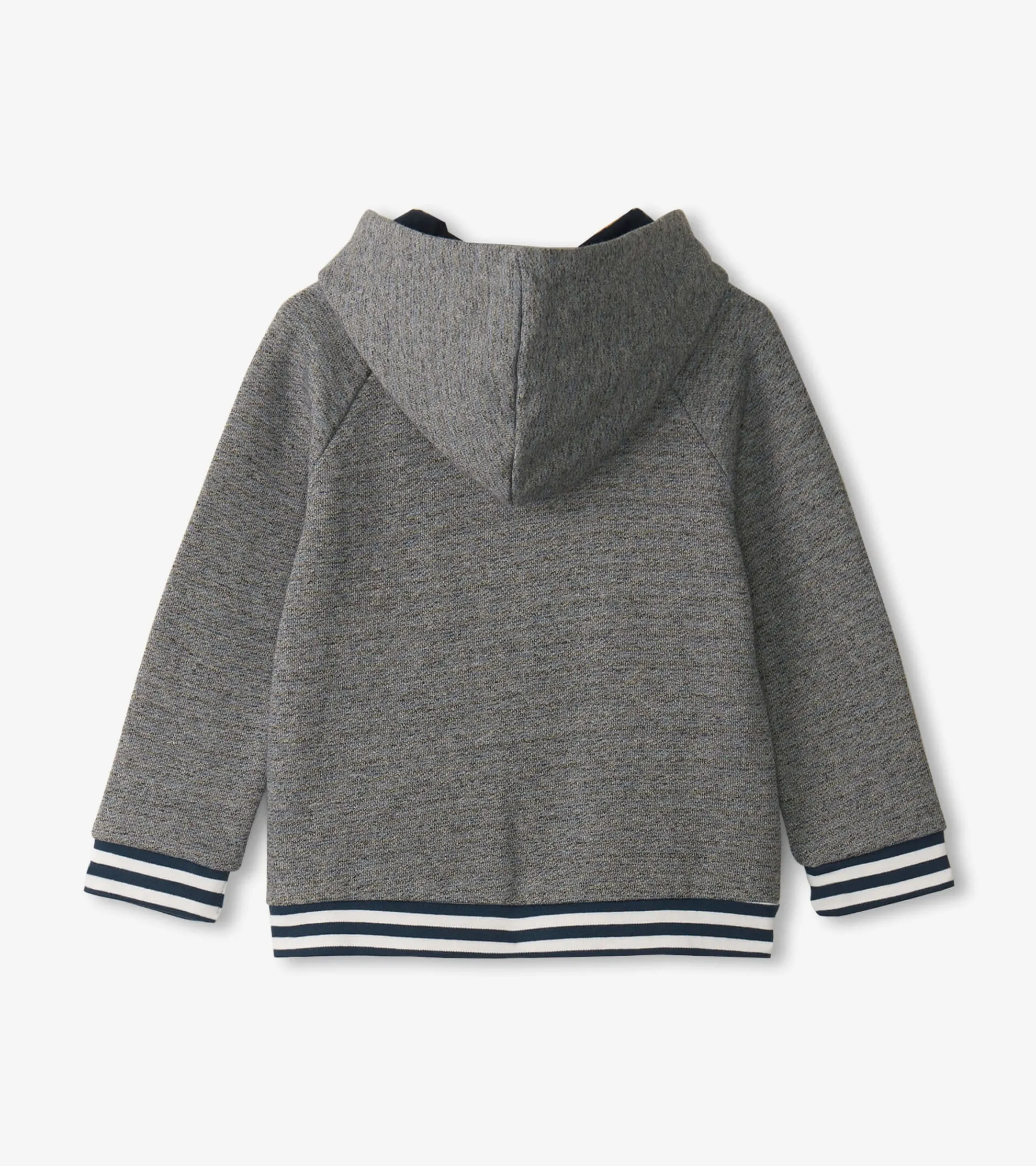 New Baby & Toddler Boys Flame Blue Zip-Up Hoodie Sweaters