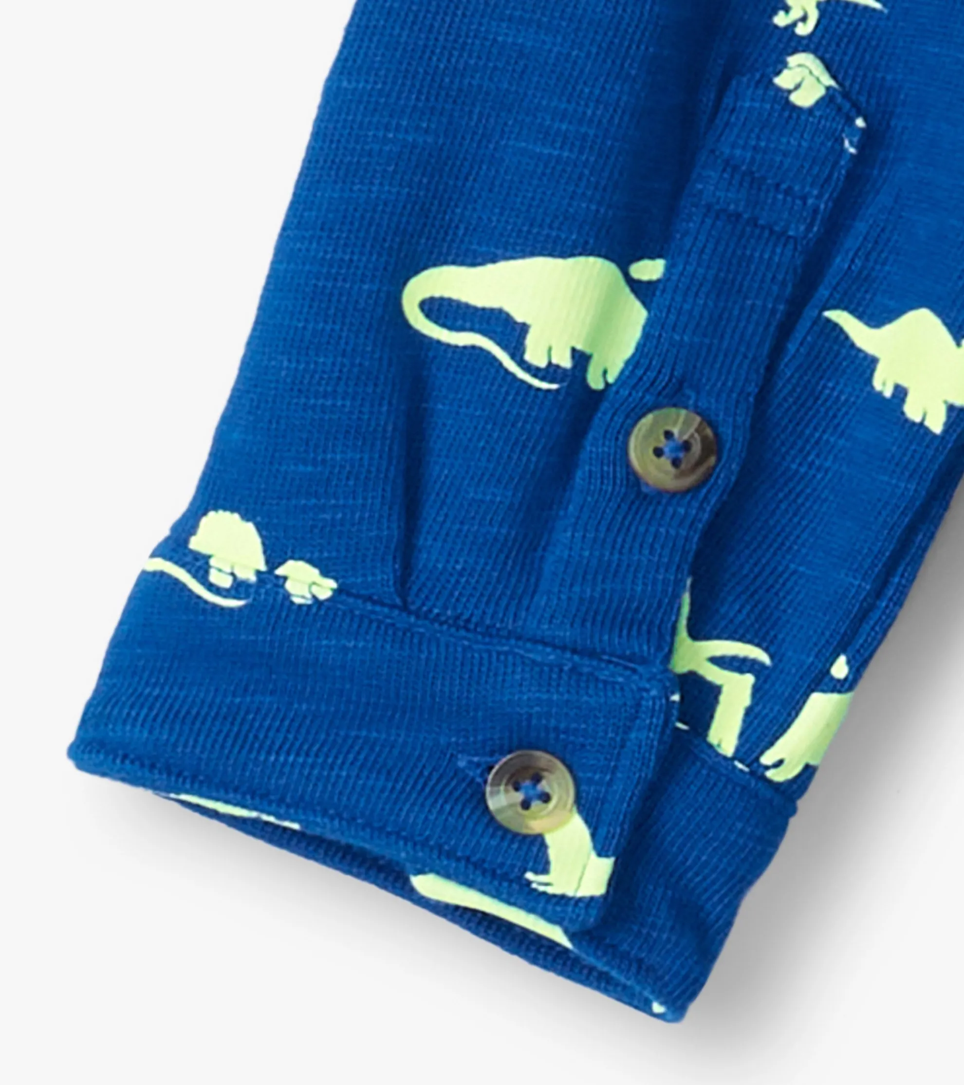 Online Baby & Toddler Boys Mini Dinos Button Down Shirt Tops