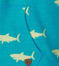 Discount Baby & Toddler Boys Shark Silhouette Glow Zip-Up Hoodie Sweaters