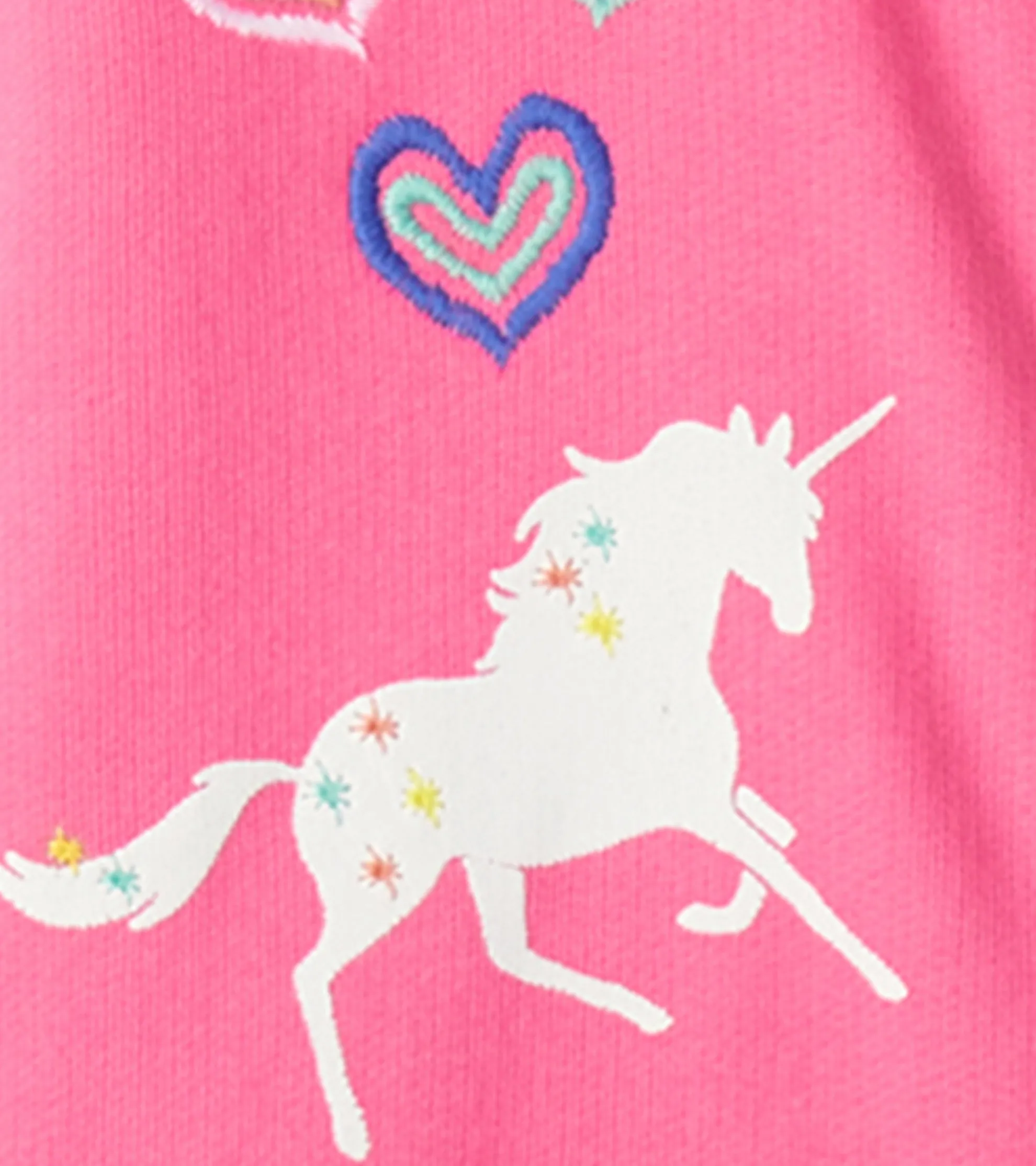 Sale Baby & Toddler Girls Pink Love Everywhere Hoodie Sweaters