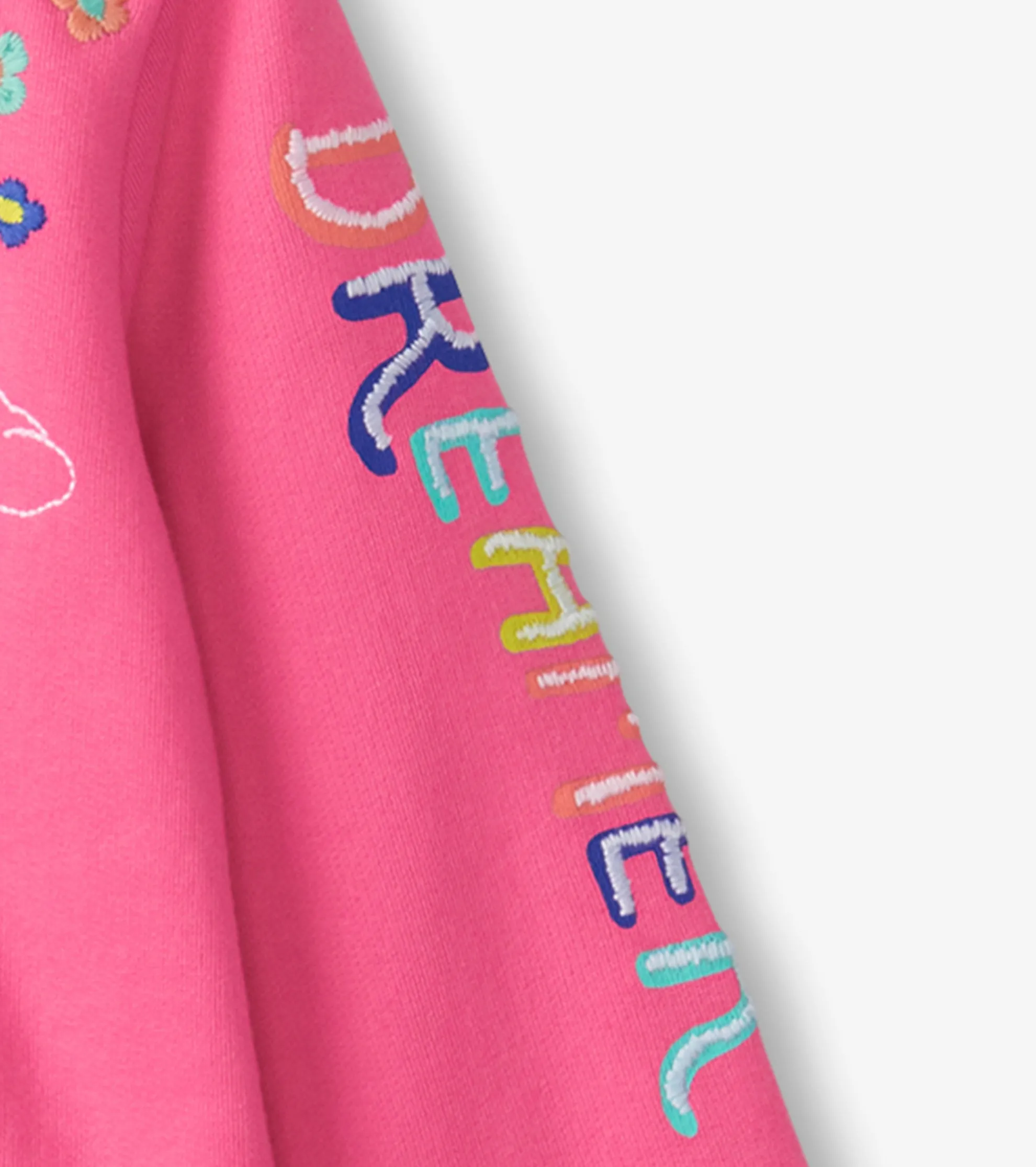 Sale Baby & Toddler Girls Pink Love Everywhere Hoodie Sweaters