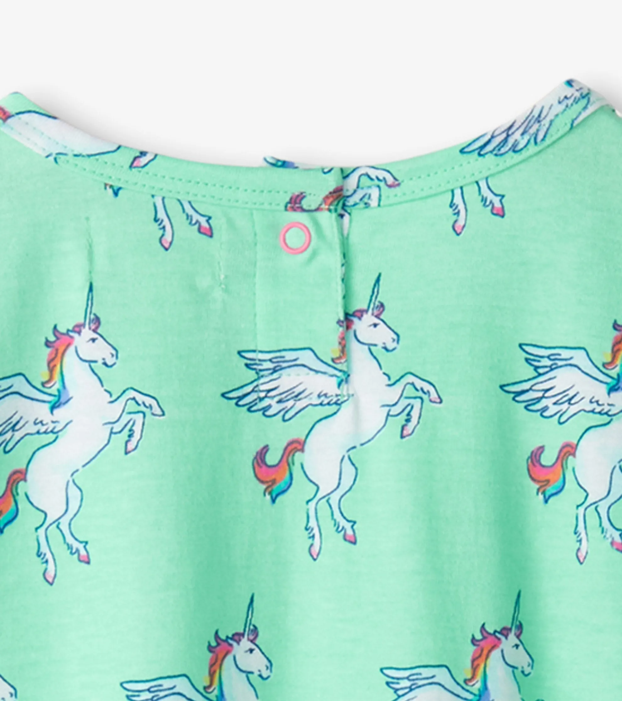 Online Baby & Toddler Girls Rainbow Unicorn Gathered Dress Dresses
