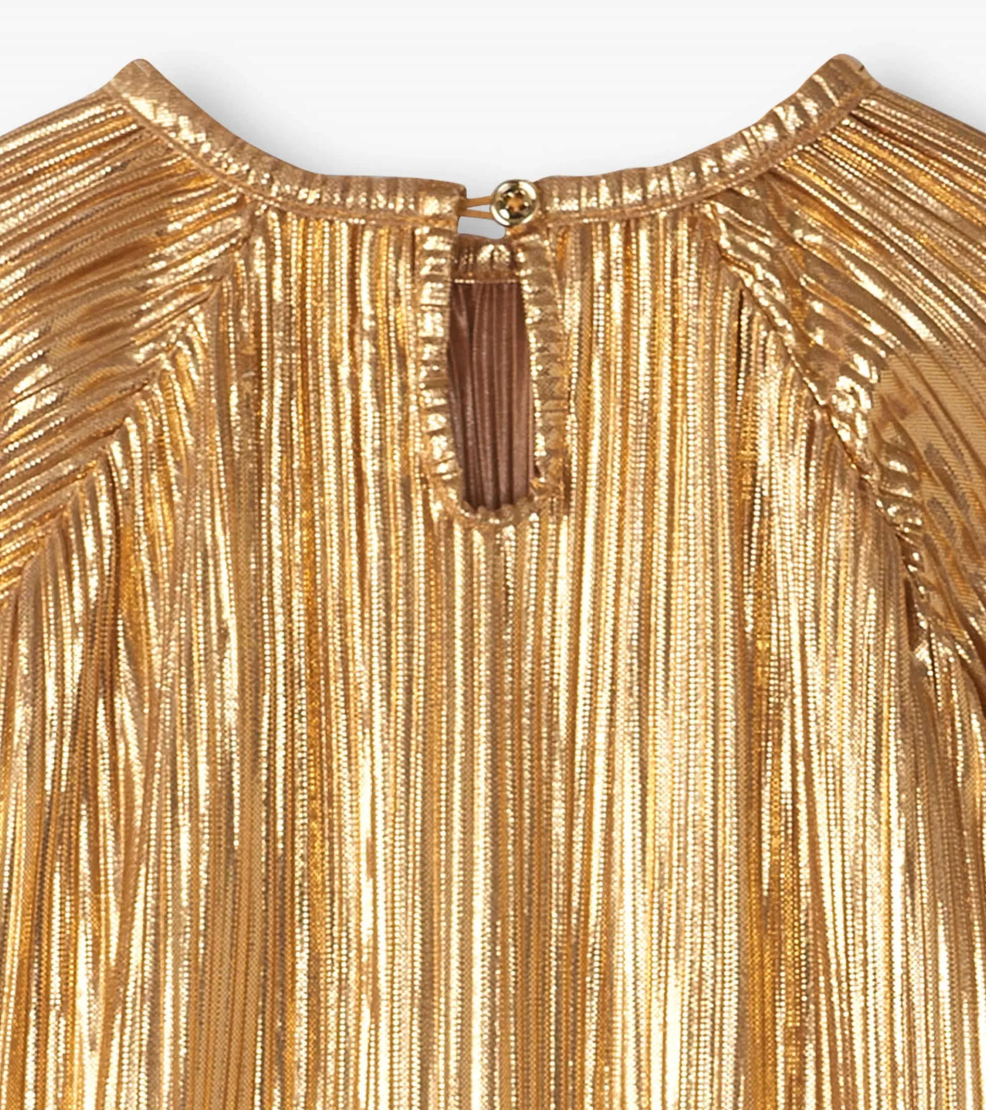 Sale Baby & Toddler Gold Metallic Special Dress Dresses