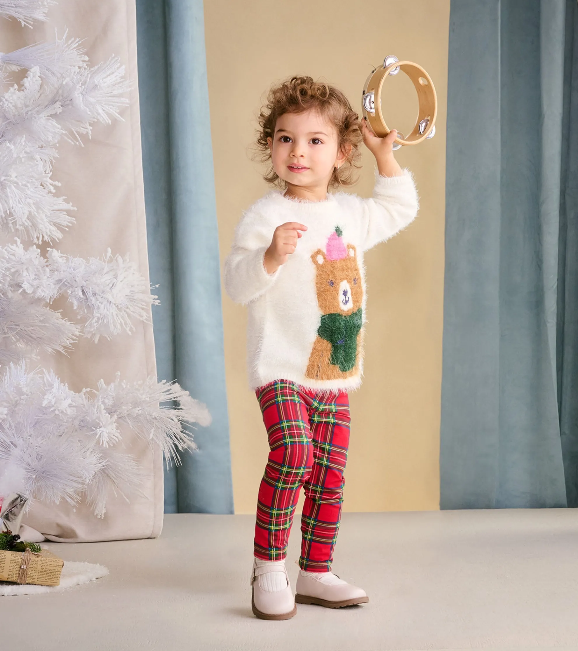 Online Baby & Toddler Red Plaid Classic Leggings Bottoms