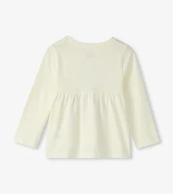 New Baby & Toddler Skating Deer Long Sleeve T-Shirt Tops