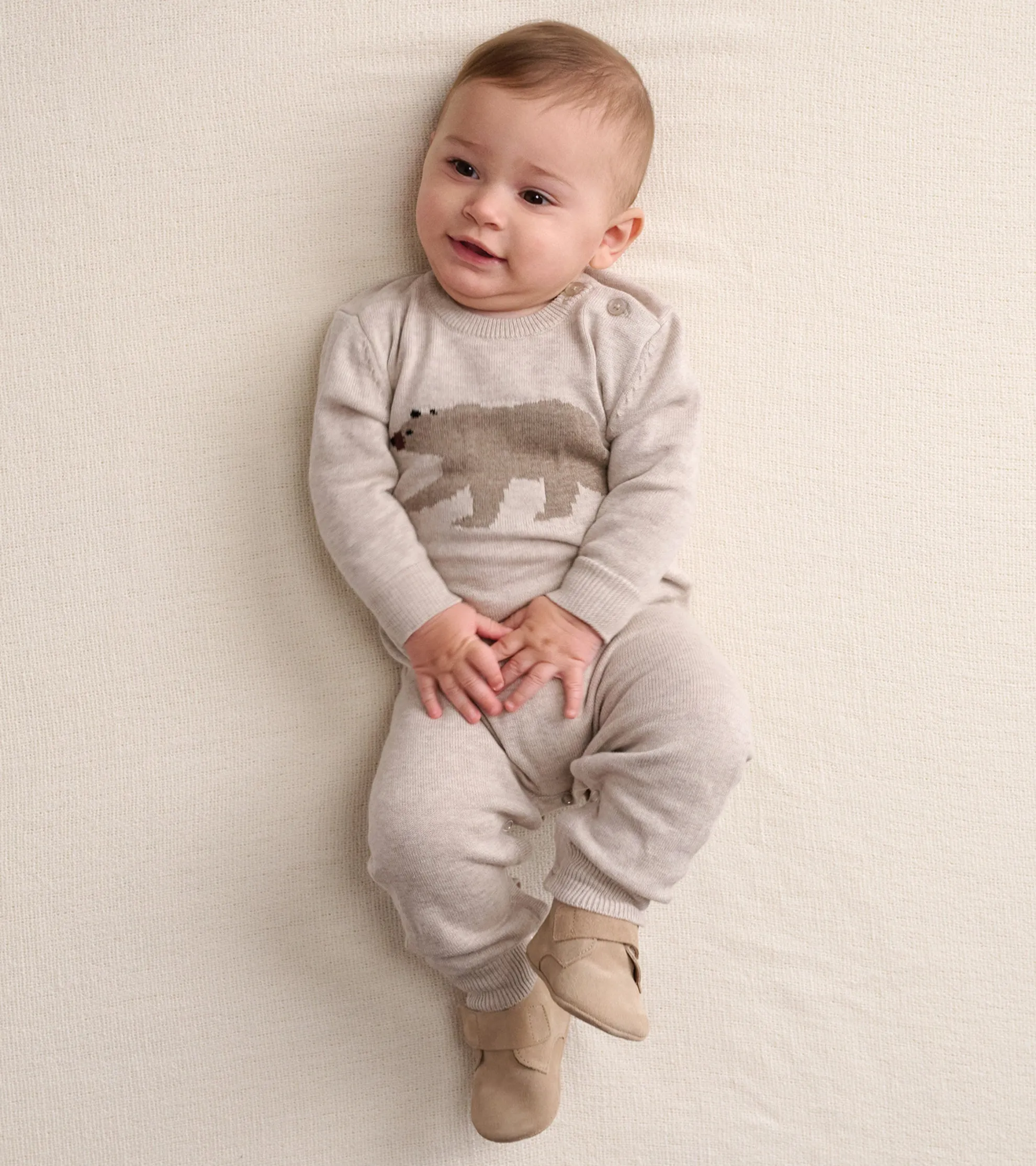 Outlet Baby Bear Cub Sweater Onesie Sweaters|Rompers