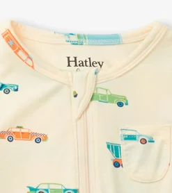 Outlet Baby Boys Dinky Cars Footed Sleeper Sleepwear|Sleepwear