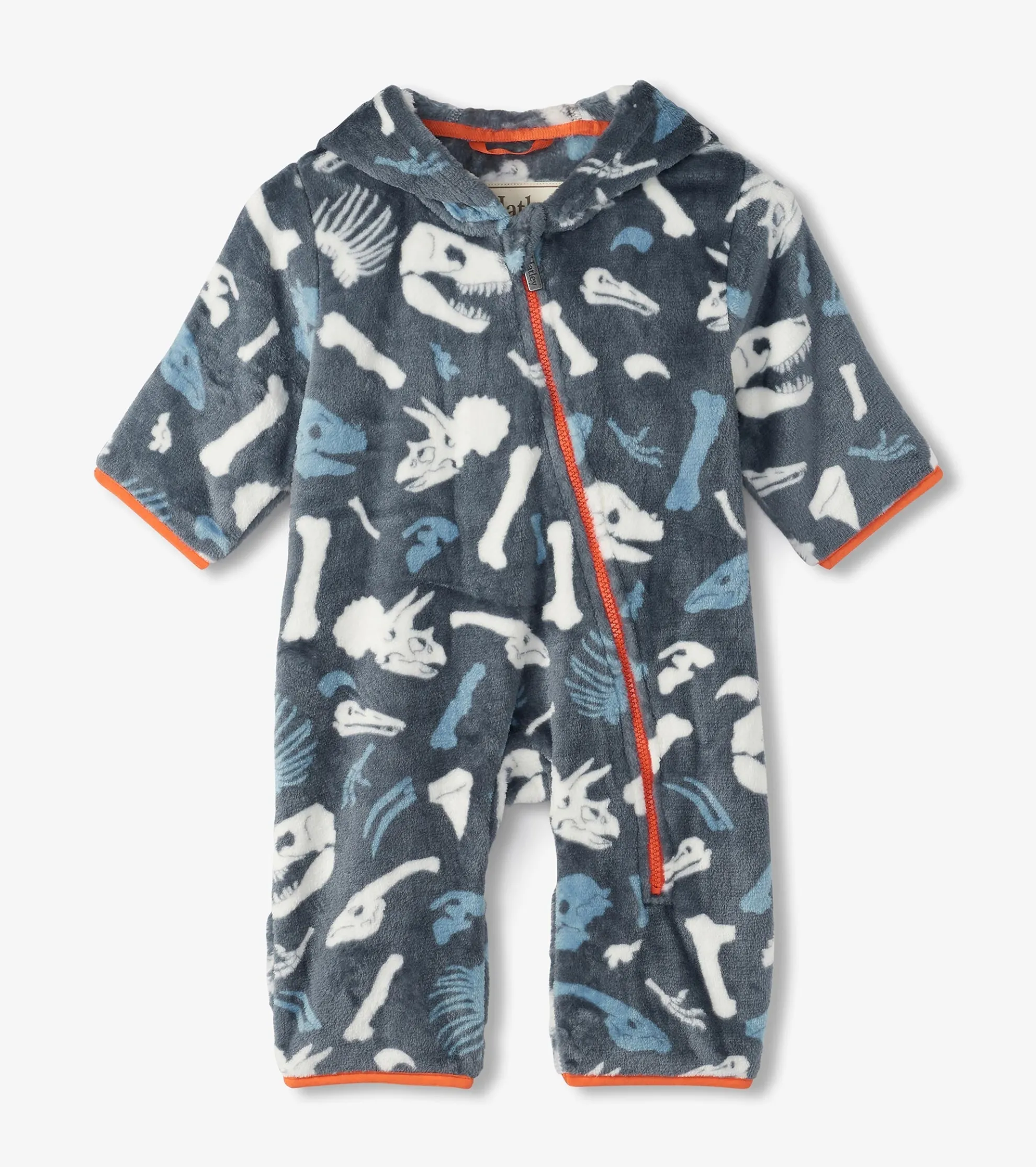 Best Baby Boys Dino Fossils Fleece Suit Sweaters|Outerwear