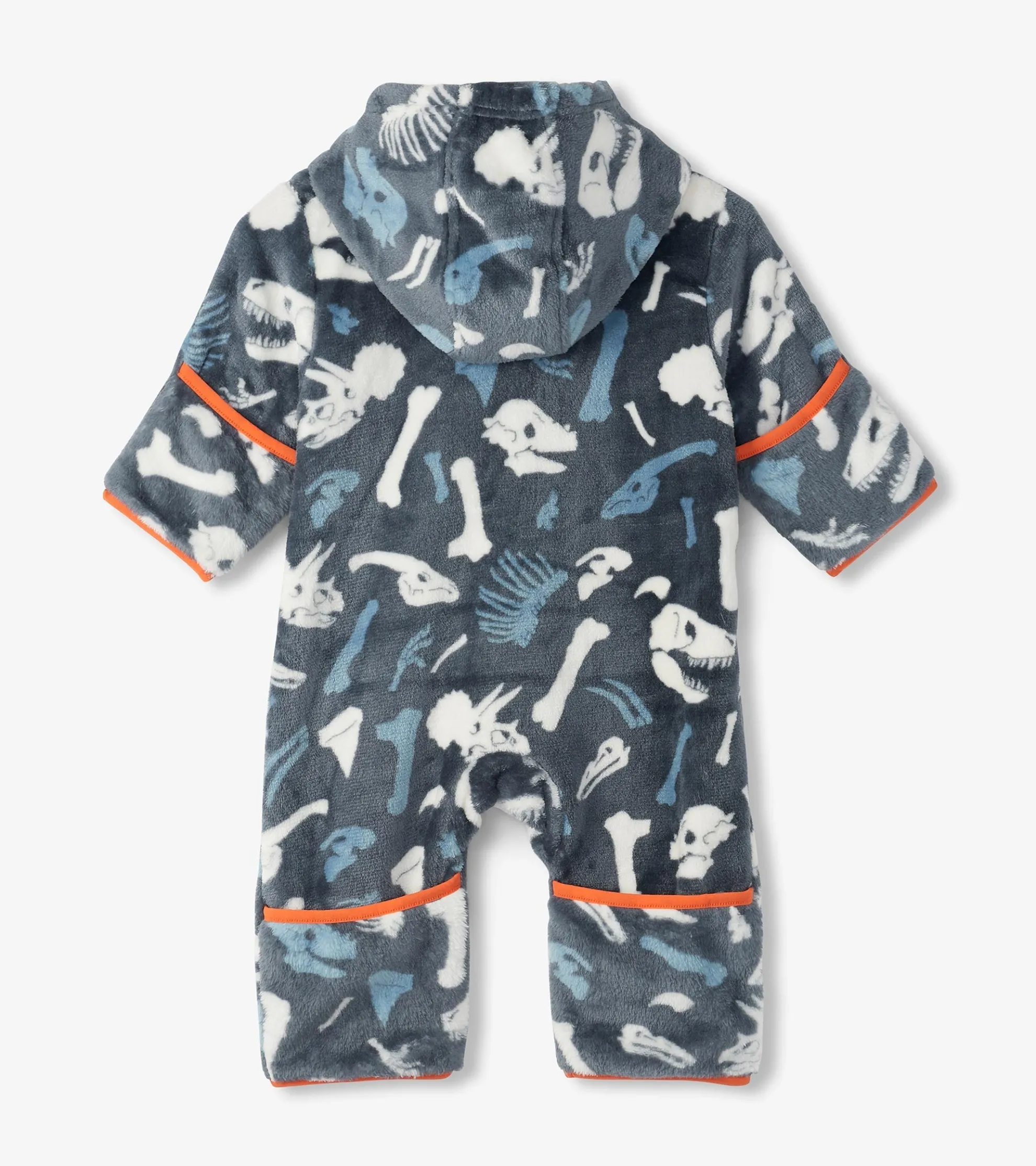 Best Baby Boys Dino Fossils Fleece Suit Sweaters|Outerwear