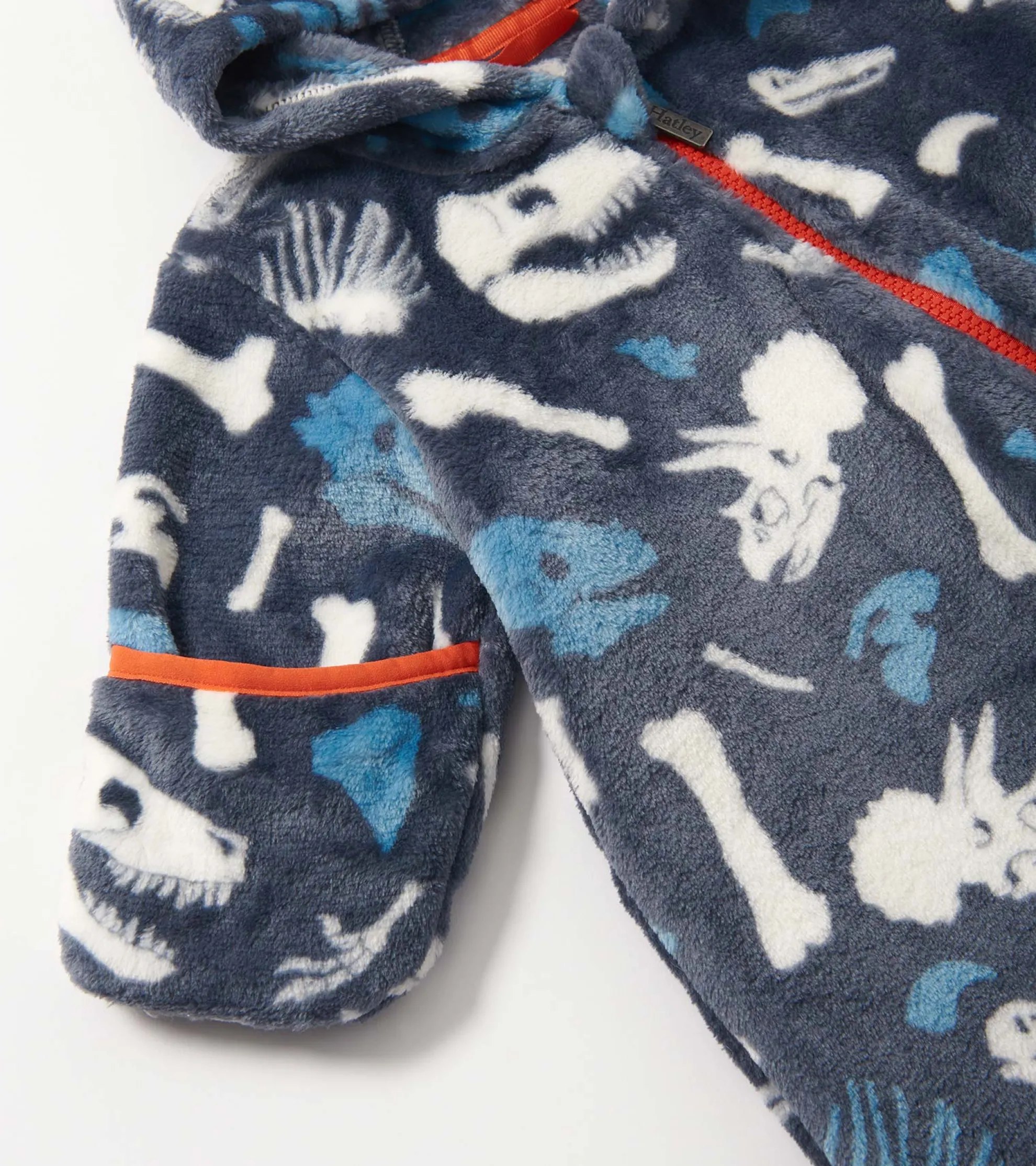 Best Baby Boys Dino Fossils Fleece Suit Sweaters|Outerwear