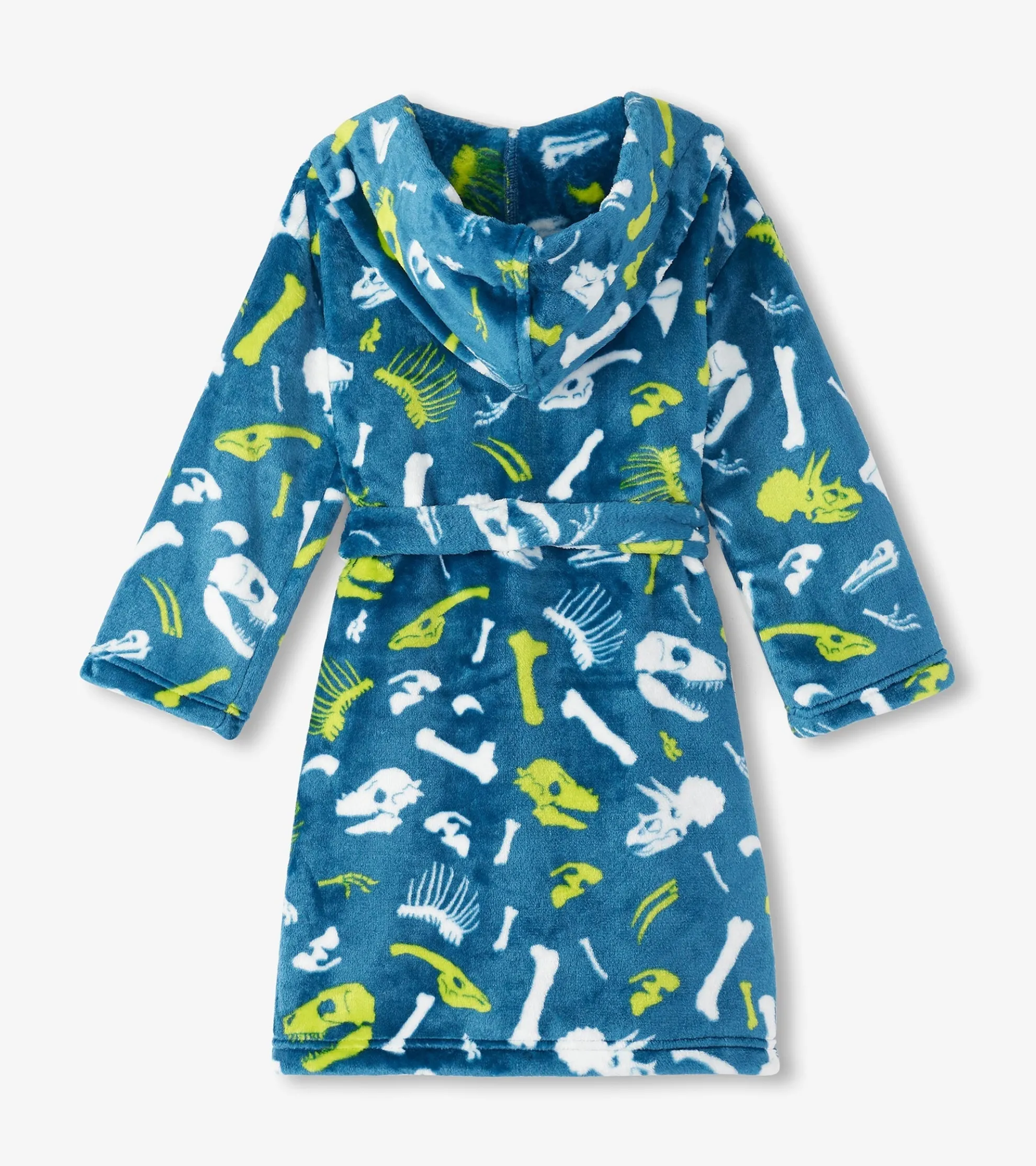 New Baby Boys Dino Fossils Fleece Robe BOY Sleepwear|Sleepwear