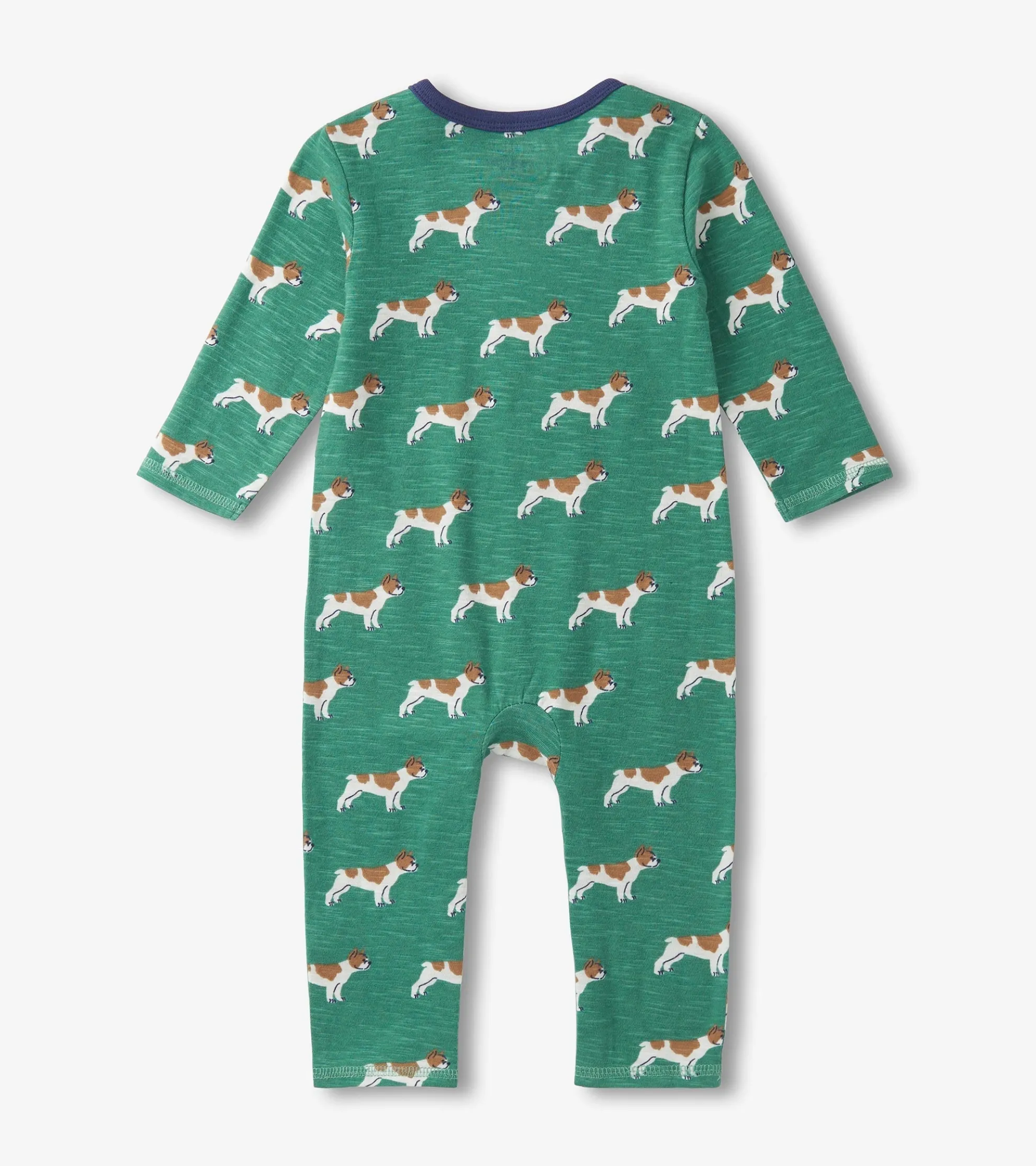 Best Baby Boys French Bulldogs Long Sleeve Romper Rompers