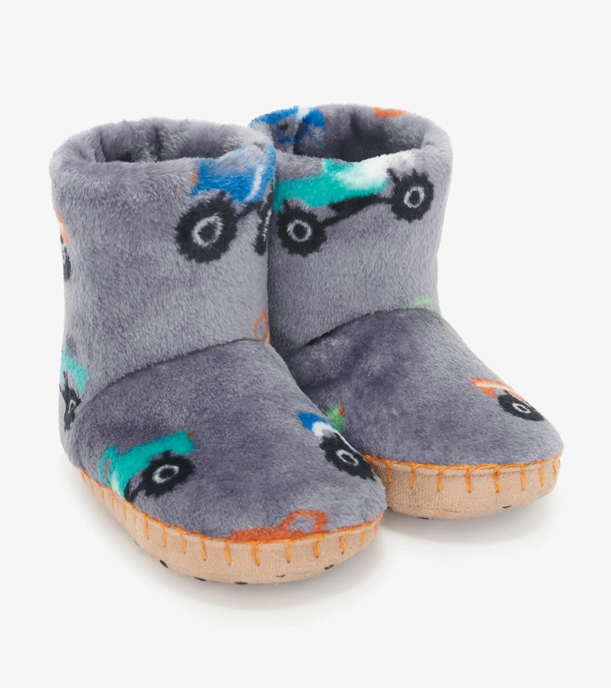 Online Baby Boys Monster Trucks Fleece Slippers BOY Sleepwear|Sleepwear