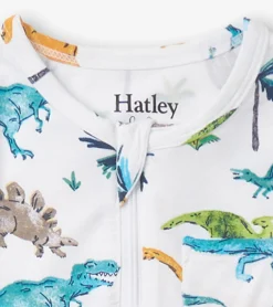 New Baby Boys Prehistoric Dino Footed Sleeper Sleepwear|Sleepwear