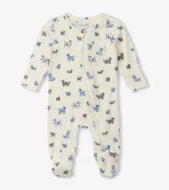 Sale Baby Boys Puppies Puppies Footed Sleeper Sleepwear|Sleepwear