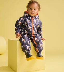 New Baby Boys Space Shuttles Rain Suit Rainwear|Rainwear