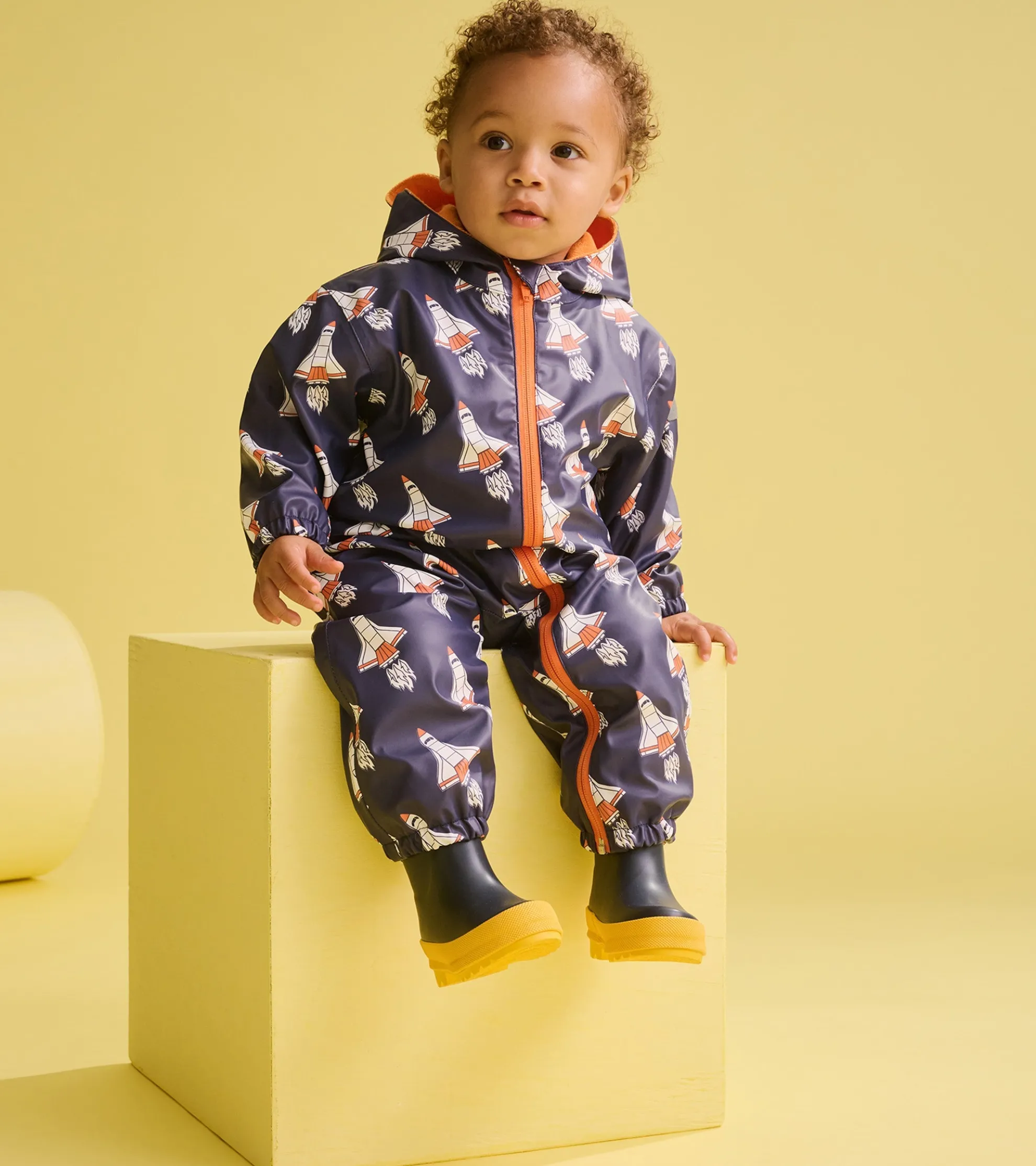New Baby Boys Space Shuttles Rain Suit Rainwear|Rainwear