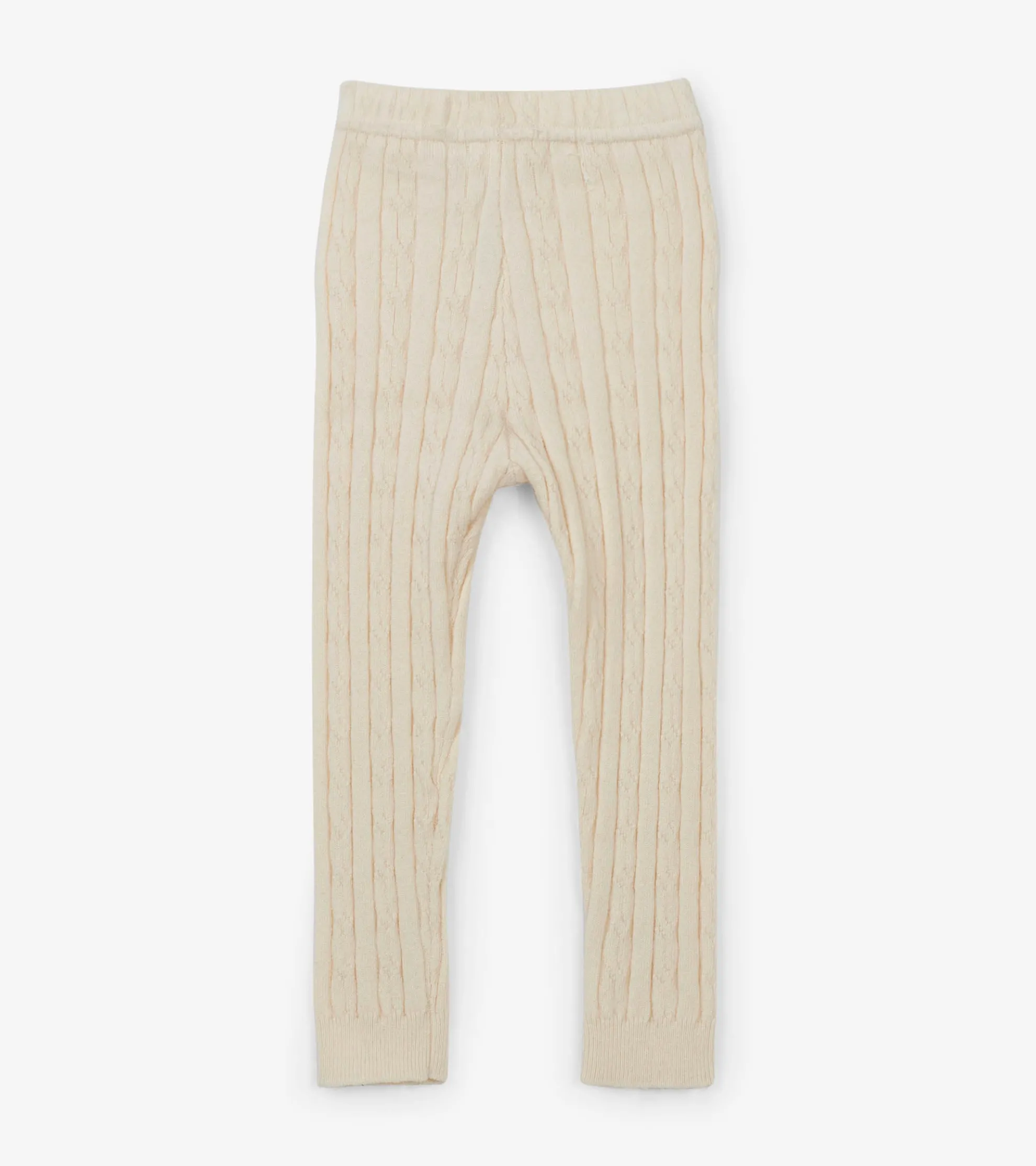 New Baby Cream Cable Knit Tights Bottoms