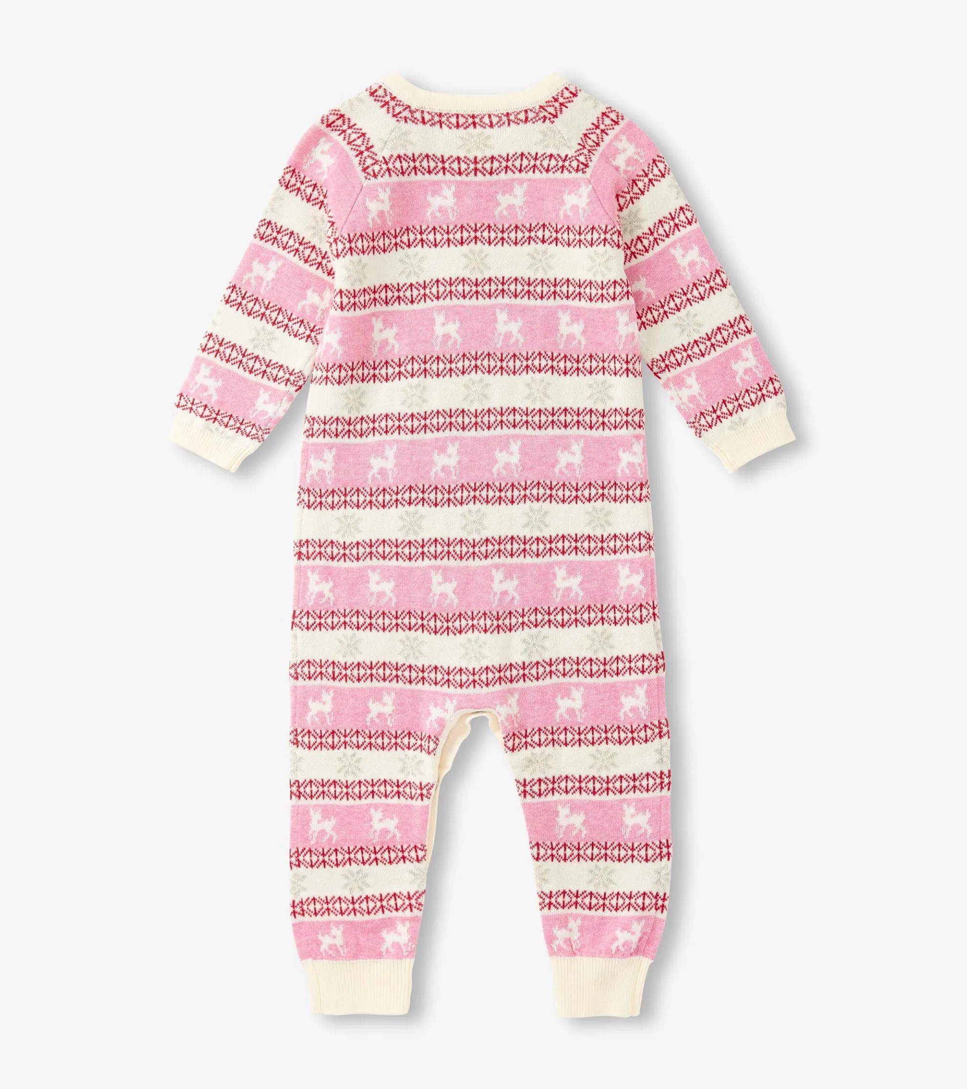 Outlet Baby Doe Fair Isle Sweater Romper Rompers
