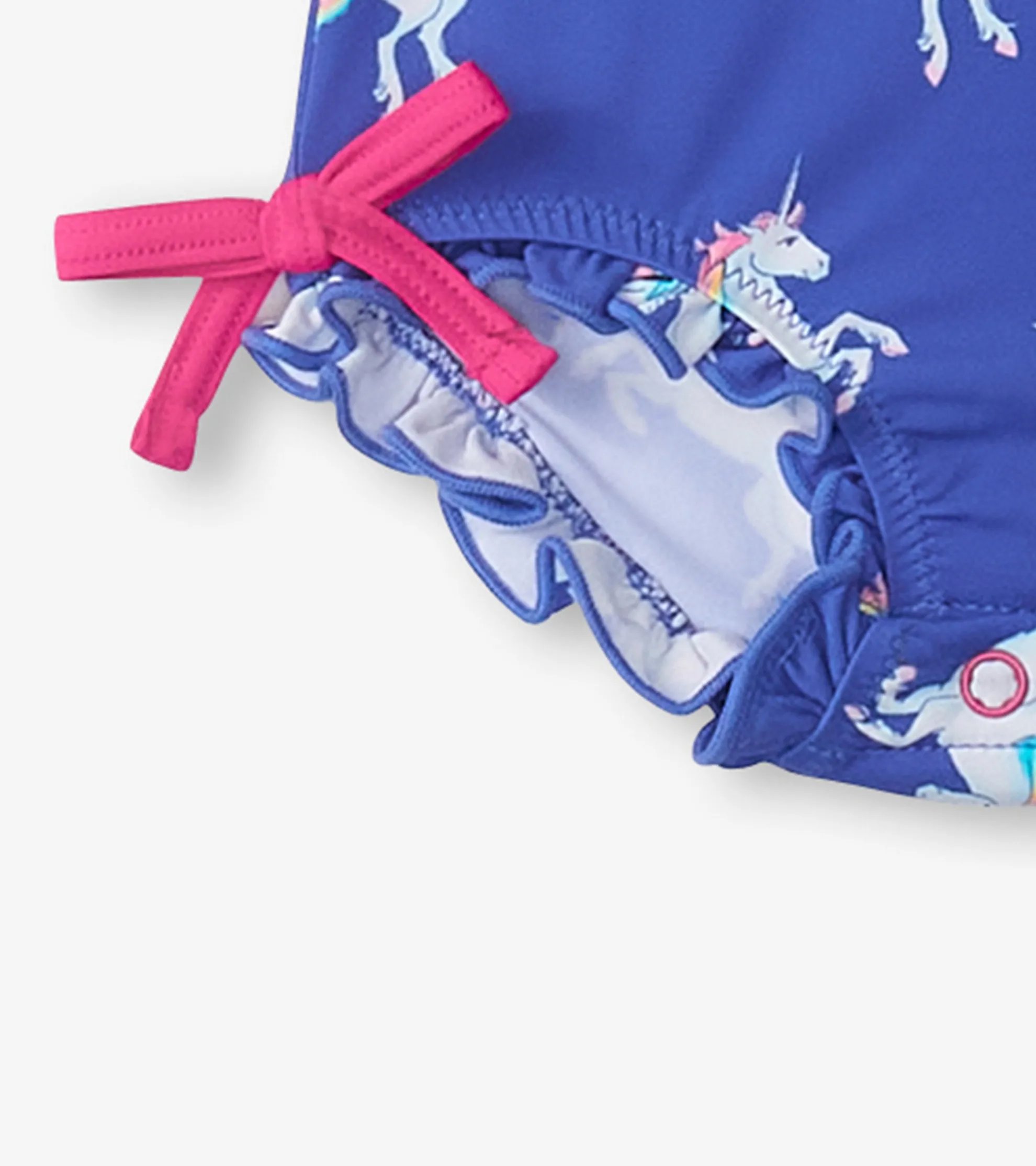 Best Baby Girls Dazzling Unicorn Rashguard Swimsuit Swimwear|Swimwear