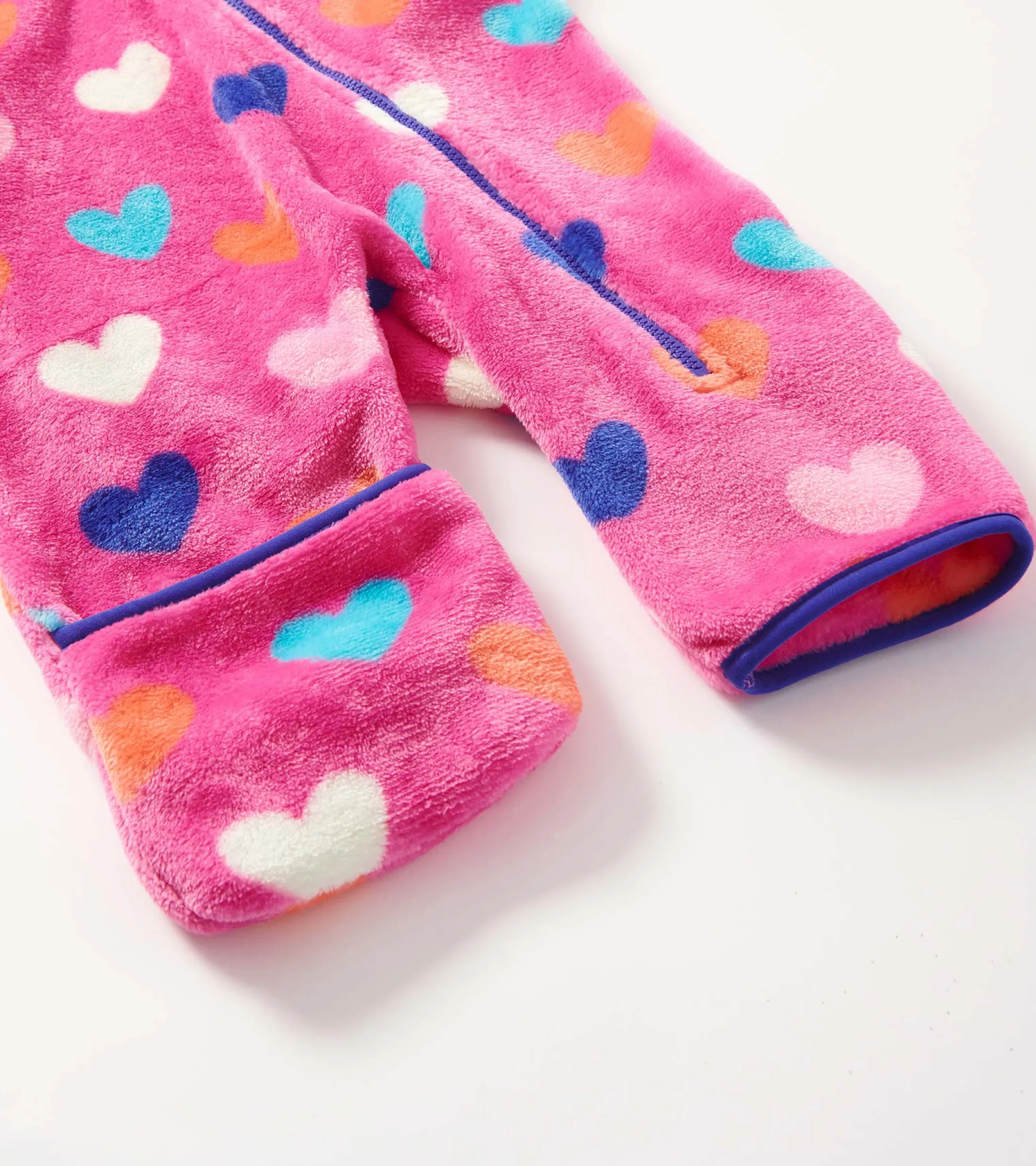 Discount Baby Girls Hearts Fleece Suit Sweaters|Outerwear