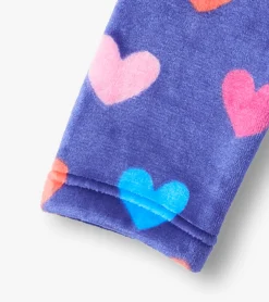 New Baby Girls Hearts Fleece Robe Sleepwear|Sleepwear