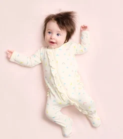 Baby Girls Lucky Charms Footed Sleeper Sleepwear|Sleepwear