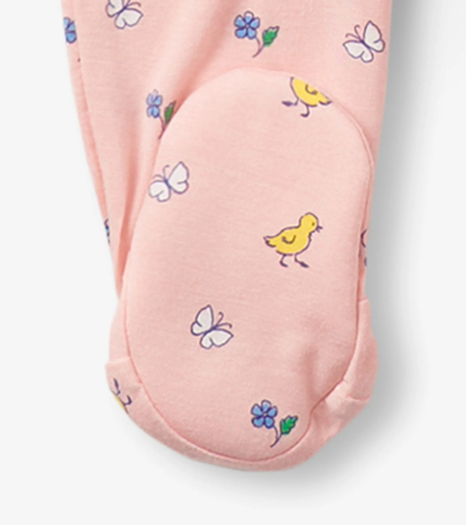 Best Baby Girls Springtime Ruffle Footed Sleeper Sleepwear|Sleepwear