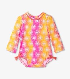New Baby Girls Sunshine Rashguard Swimsuit Swimwear|Swimwear