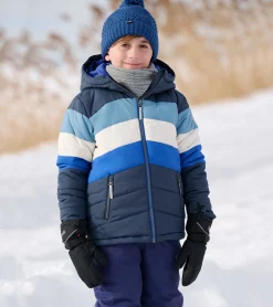 Online Black & Blue Kids Puffer Jacket BOY Outerwear|Outerwear