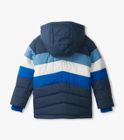 Online Black & Blue Kids Puffer Jacket BOY Outerwear|Outerwear