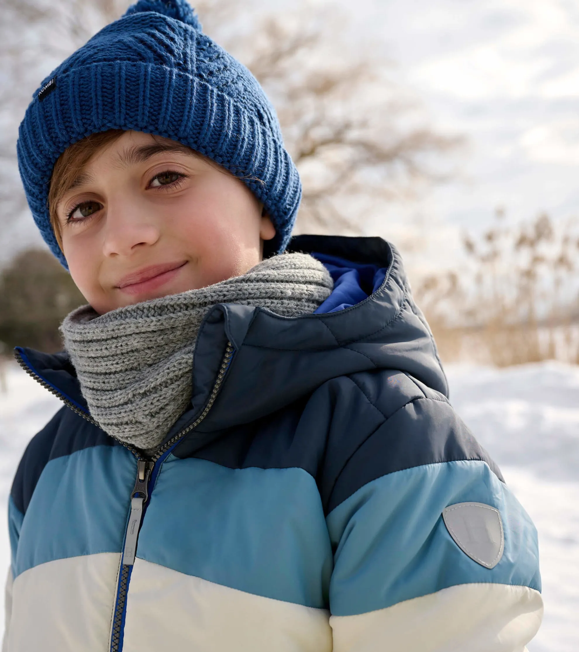 Online Black & Blue Kids Puffer Jacket BOY Outerwear|Outerwear