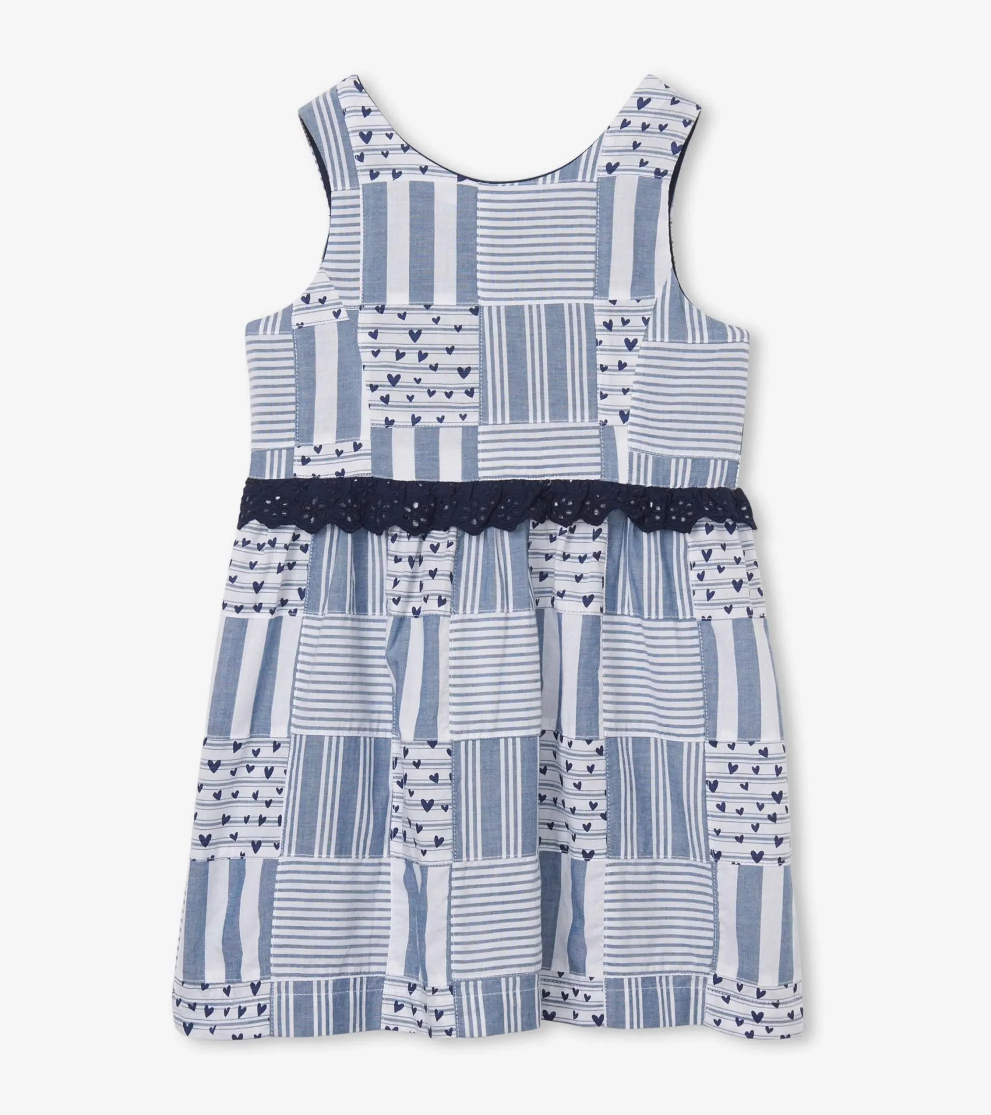 Outlet Blue Madras Dress Dresses