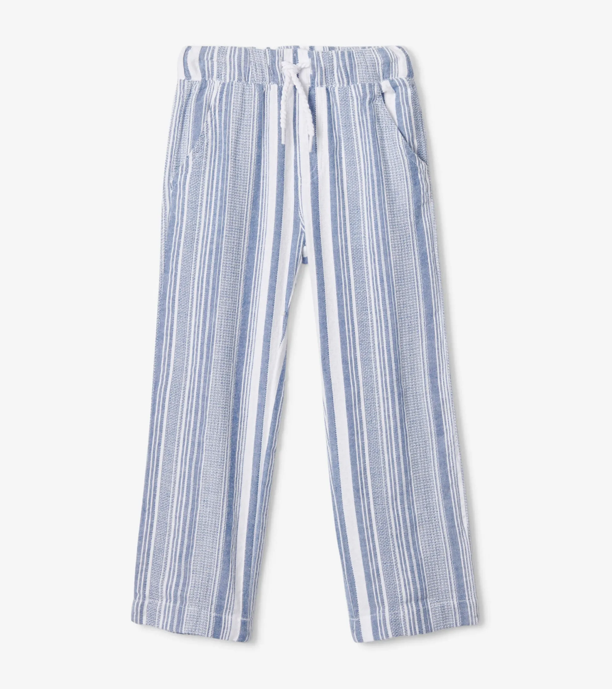New Blue Stripes Relaxed Pant BOY Bottoms