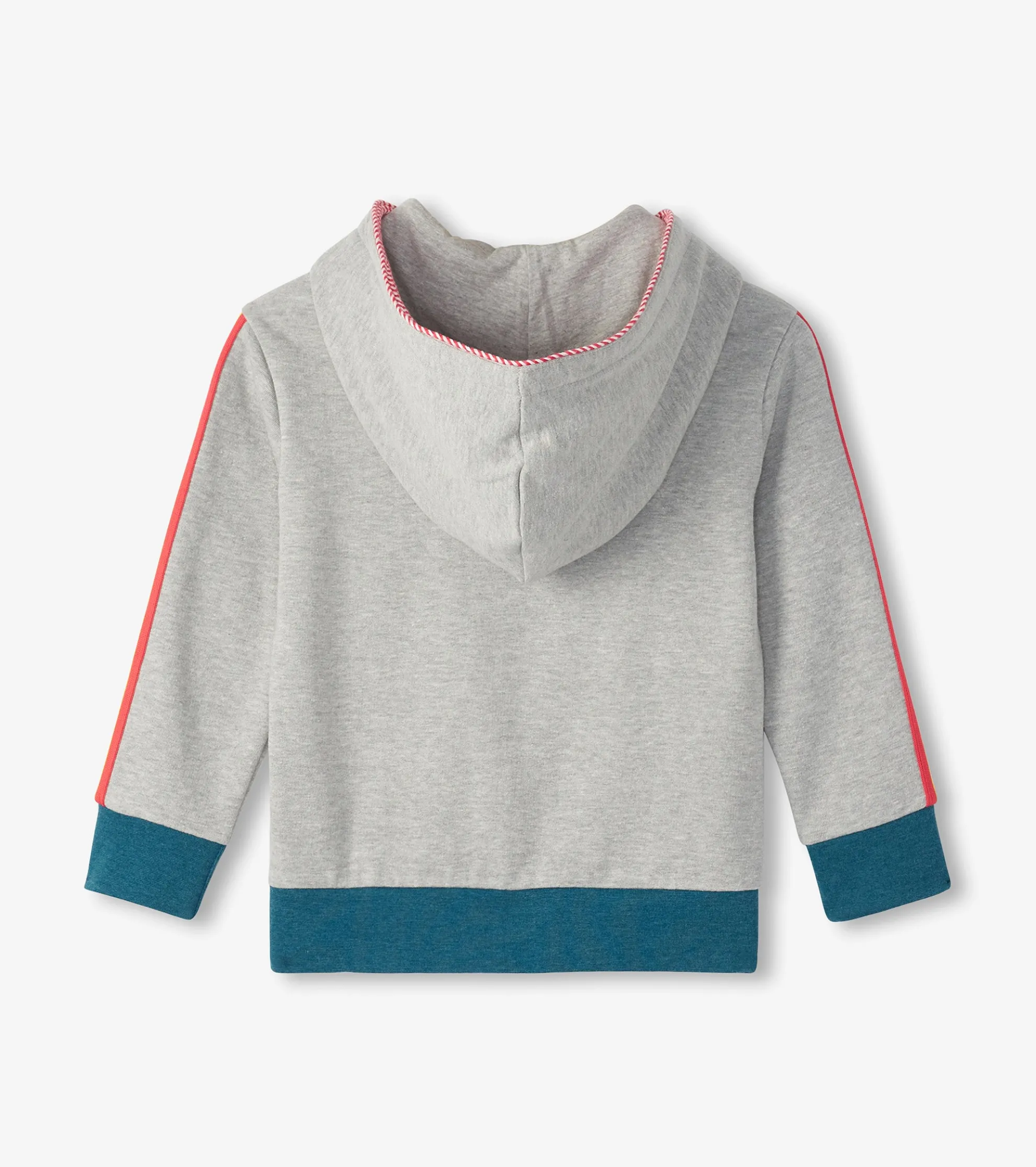Outlet Boys Athletic Grey Zip-Up Hoodie BOY Sweaters