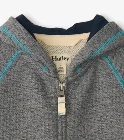 Hot Boys Blue Flame Zip-Up Hoodie BOY Tops|Sweaters