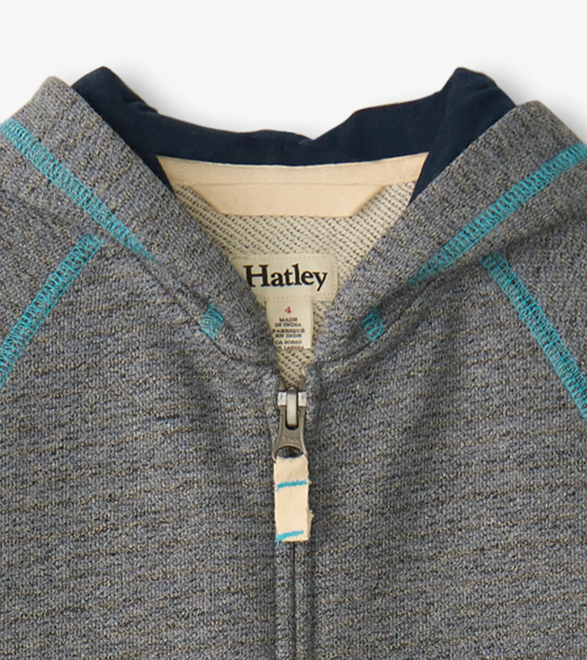 Hot Boys Blue Flame Zip-Up Hoodie BOY Tops|Sweaters