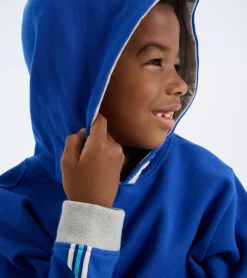 Online Boys Blue Pullover Terry Sweatshirt BOY Sweaters
