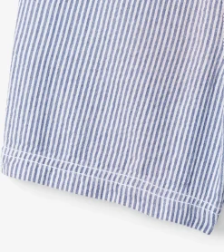 New Boys Blue Stripes Woven Shorts BOY Bottoms