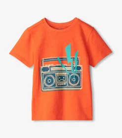 New Boys Boombox Glow in the Dark Graphic Tee BOY Tops