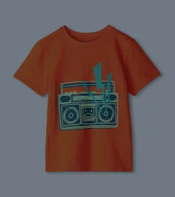 New Boys Boombox Glow in the Dark Graphic Tee BOY Tops