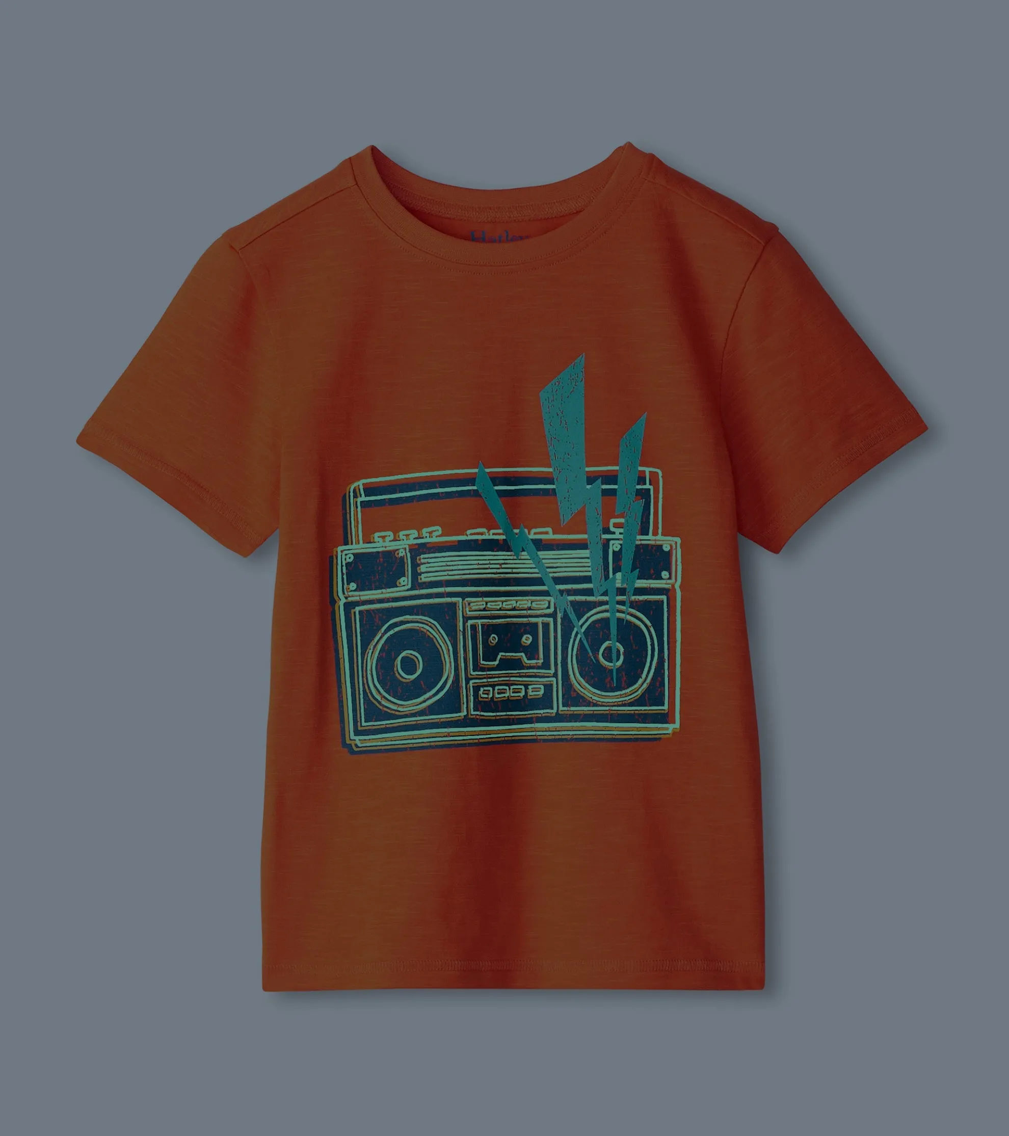 New Boys Boombox Glow in the Dark Graphic Tee BOY Tops