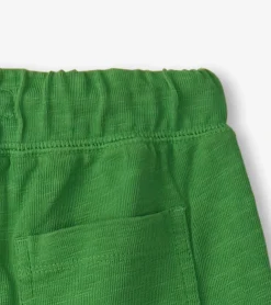 Outlet Boys Camp Green Relaxed Shorts BOY Bottoms